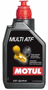 MOTUL MULTI ATF 1л (Dexron II+III, SP-III, Chrysler ATF +3/+4, Mercon V...), масло для АКПП и ГУР